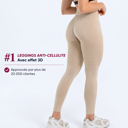 Leggings Modelants 3D – Push-Up & Anticellulite