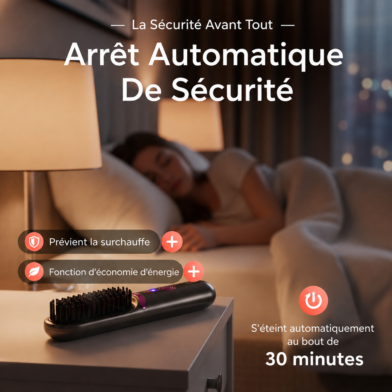 Lyséane SoftHeat™ 3 | Brosse Lissante Sans Fil