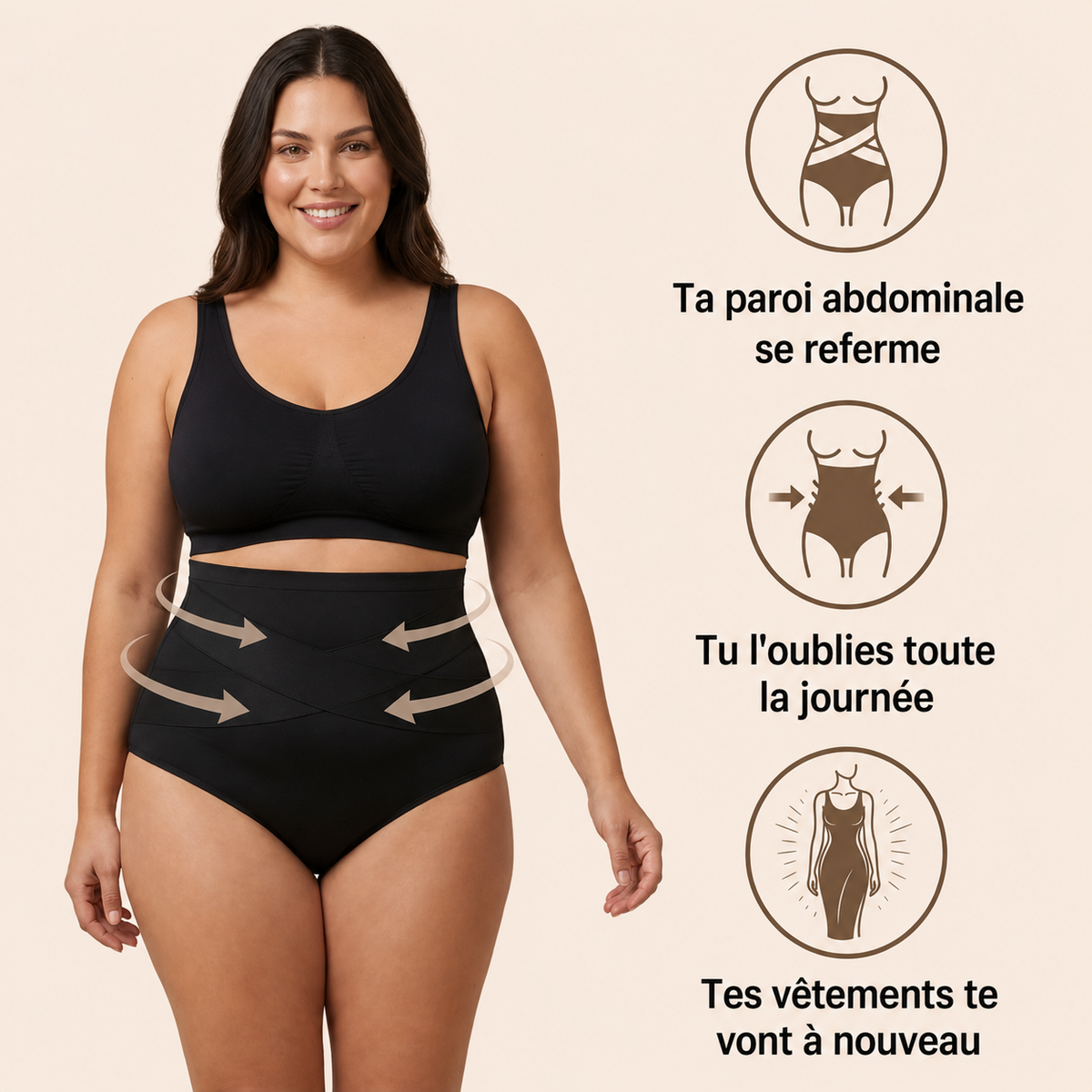 Culotte post-partum compression 360°