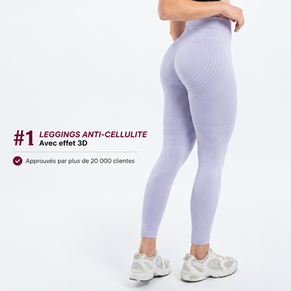 Leggings Modelants 3D – Push-Up & Anticellulite