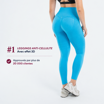 Leggings Modelants 3D – Push-Up & Anticellulite