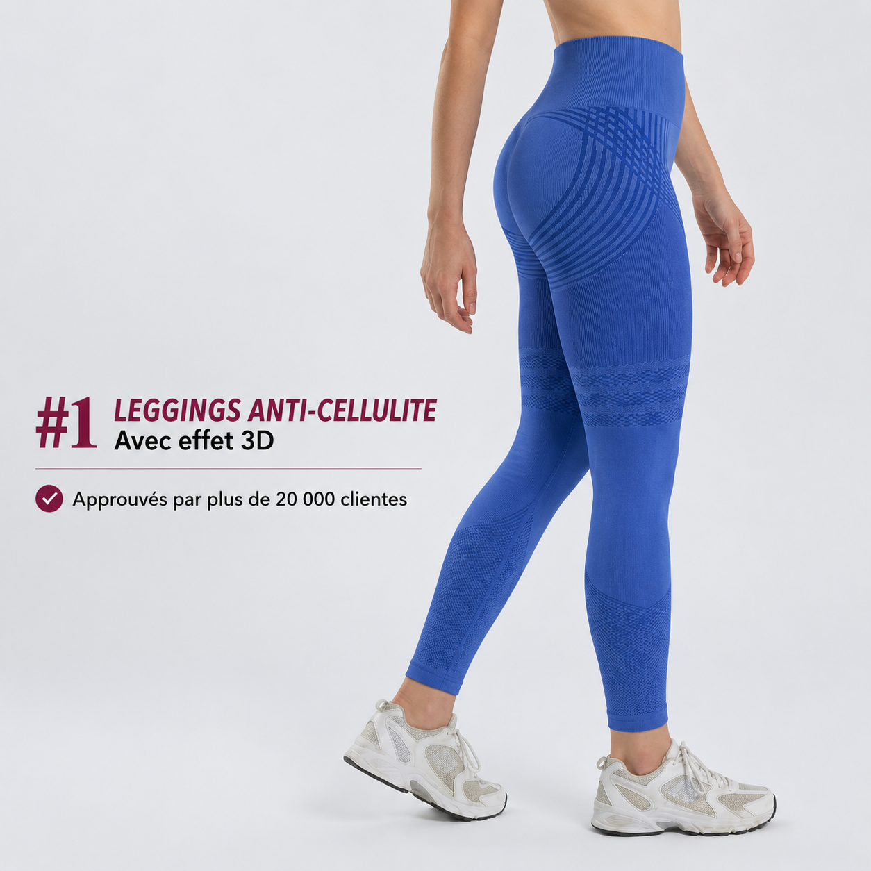 Leggings Modelants 3D – Push-Up & Anticellulite