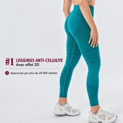 Leggings Modelants 3D – Push-Up & Anticellulite