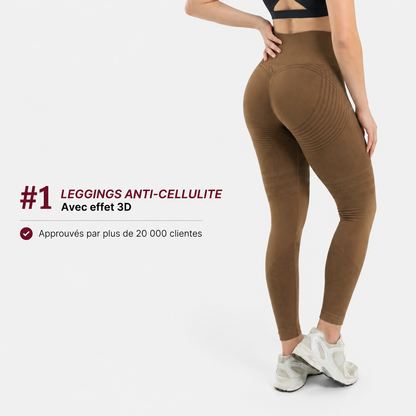 Leggings Modelants 3D – Push-Up & Anticellulite