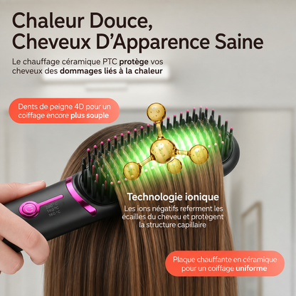 Lyséane SoftHeat™ 3 | Brosse Lissante Sans Fil