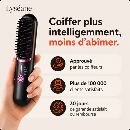 Lyséane SoftHeat™ 3 | Brosse Lissante Sans Fil