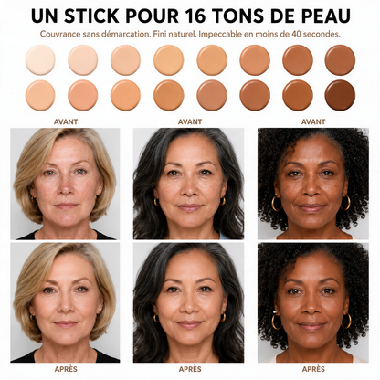 GlowMatch Stick – Le stick qui fait à nouveau rayonner la peau mature