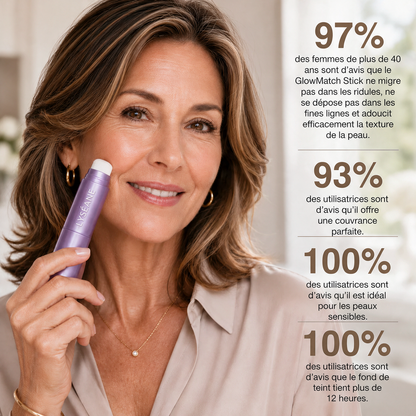 GlowMatch Stick – Le stick qui fait à nouveau rayonner la peau mature