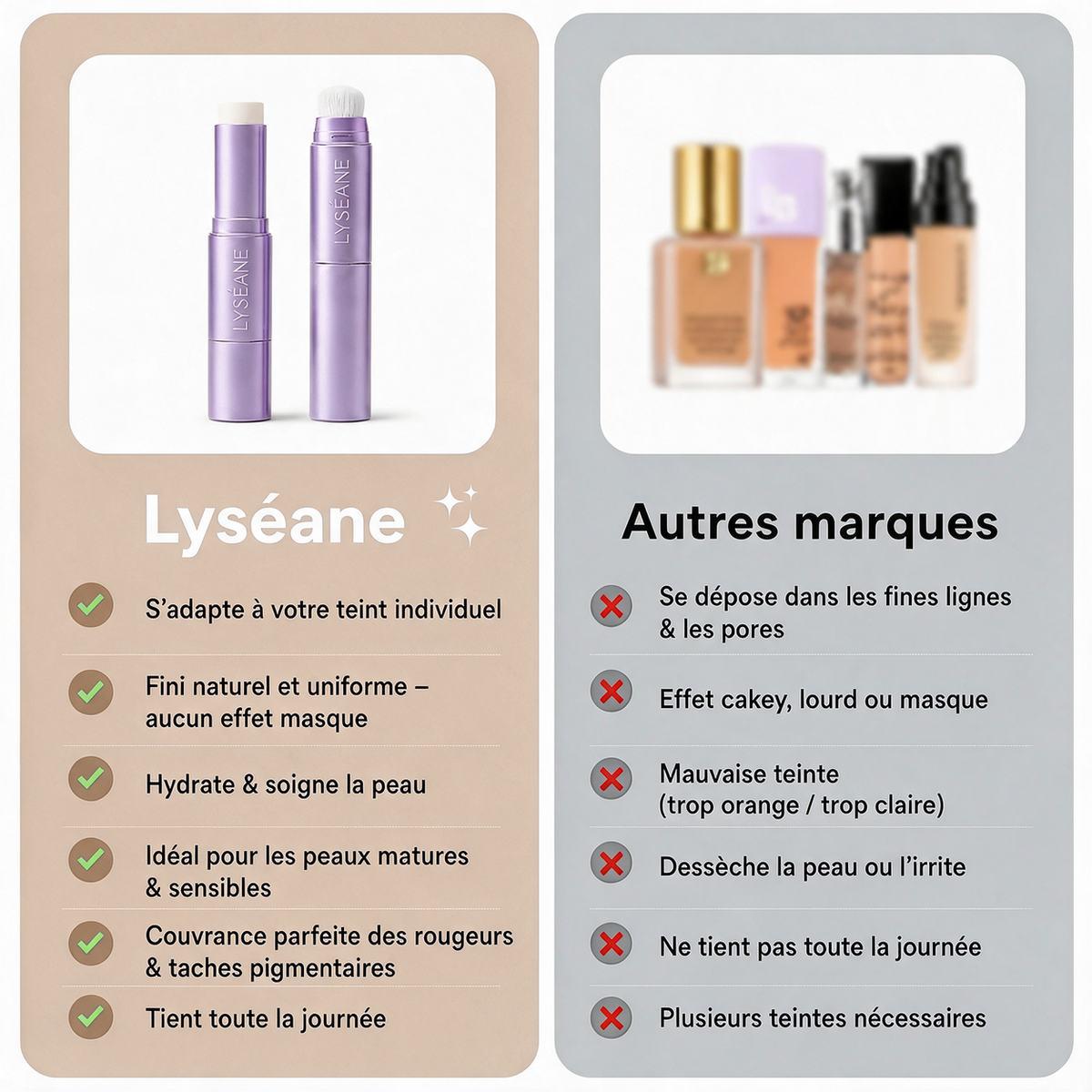 GlowMatch Stick – Le stick qui fait à nouveau rayonner la peau mature