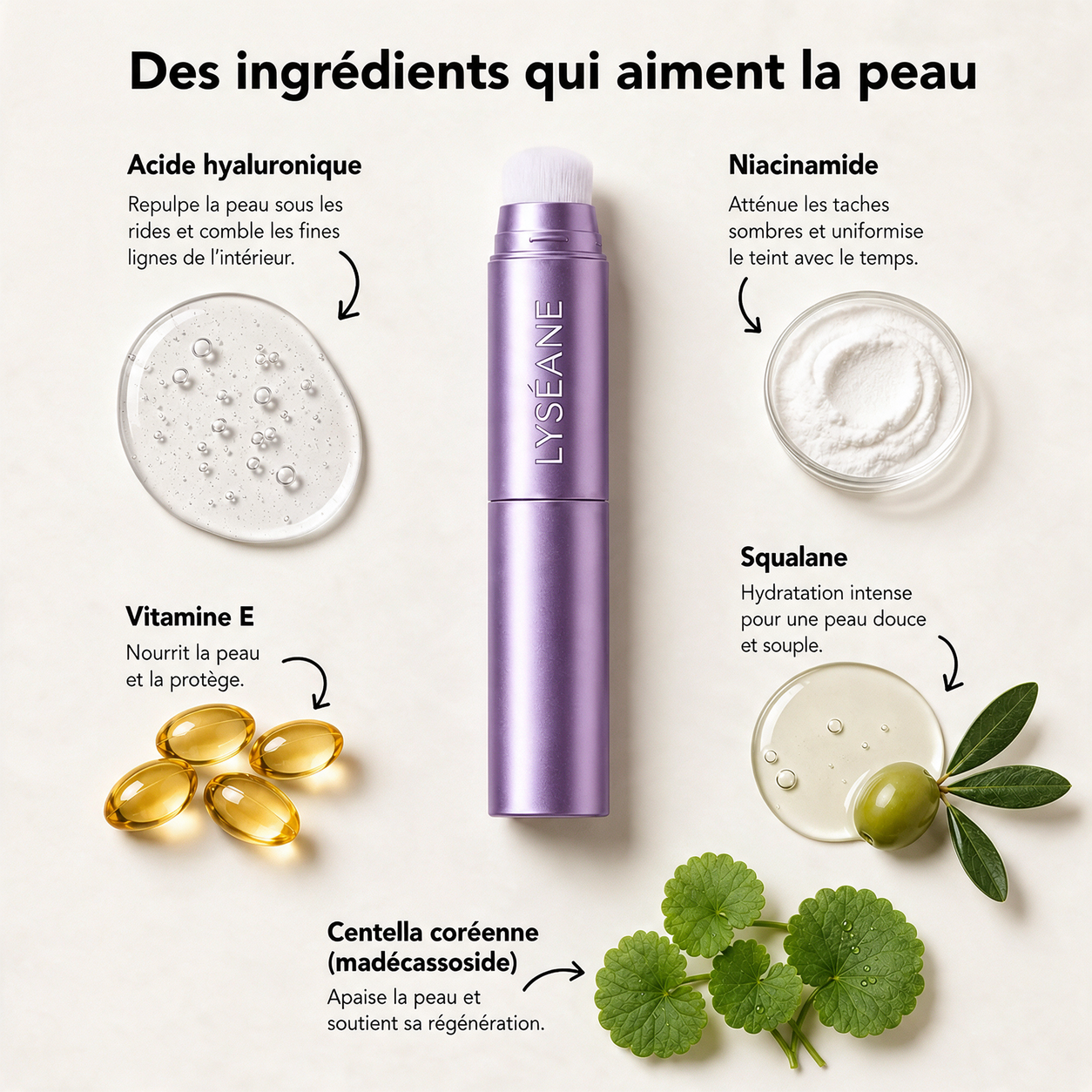 Soin & anti-âge pour une peau visiblement plus lisse